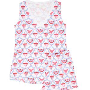 TBBC Beaufort Bonnet NWT Women PJs Set American Swag Patriotic Size Large L